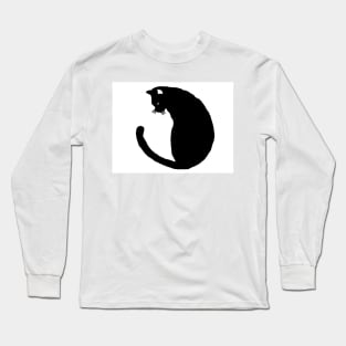 Black cat Long Sleeve T-Shirt